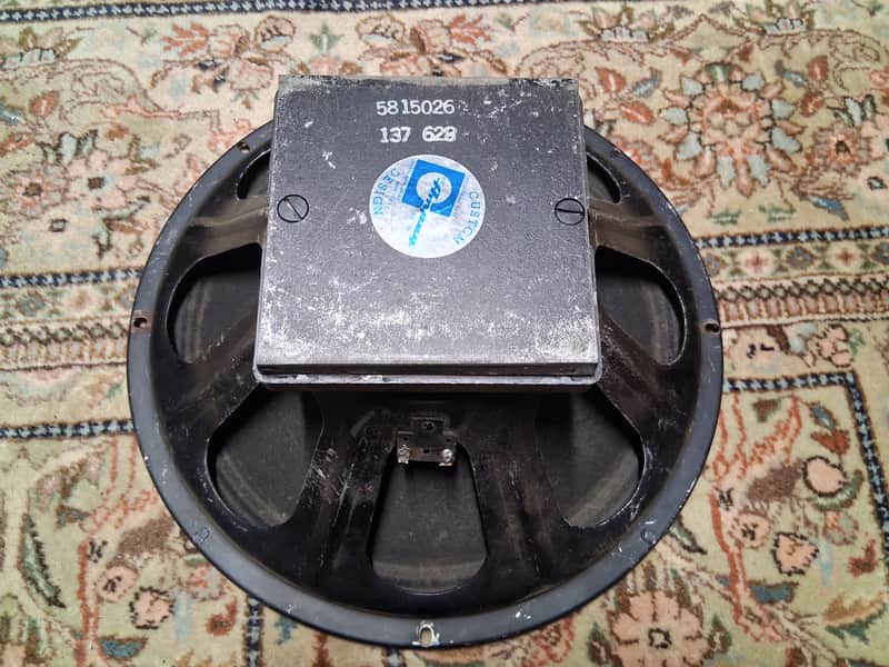 CTS 15" 8 ohm Square Ceramic Magnet Speaker Ampeg B-15 Others 1967 image 1