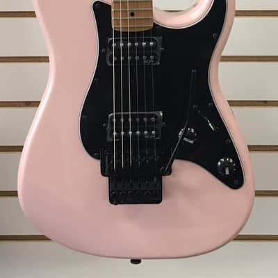 Squier Contemporary Stratocaster, HH, Floyd Rose, Shell Pink Pearl image 1