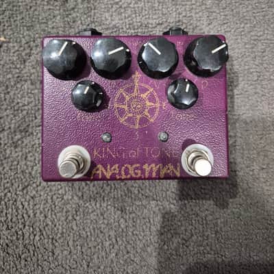 Analogman King of Tone V4 with Red Side High Gain Option | Reverb