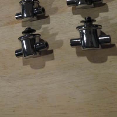 Matching 8Pc. Set of Mapex Double Sided Snare Drum Lugs with Mounting Screws , Washers & Gaskets Included image 1