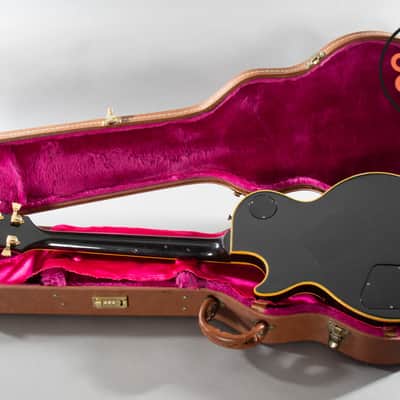 1989 Gibson Les Paul Custom Black Beauty Ebony w/ OHSC image 6