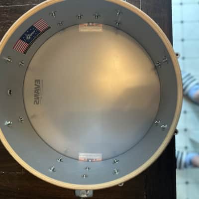 Gretsch USA Custom Renown 14x5 Snare Drum- White Marine Pearl image 6