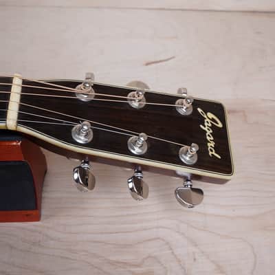 Jagard JD-80 Acoustic Guitar MIJ 1970's Natural Vintage Made in Japan w/ Hard Case image 6