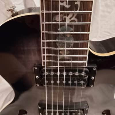FireFly Aerosonic (FFAC7GY)- New 7 String (Metal) Greyburst image 11