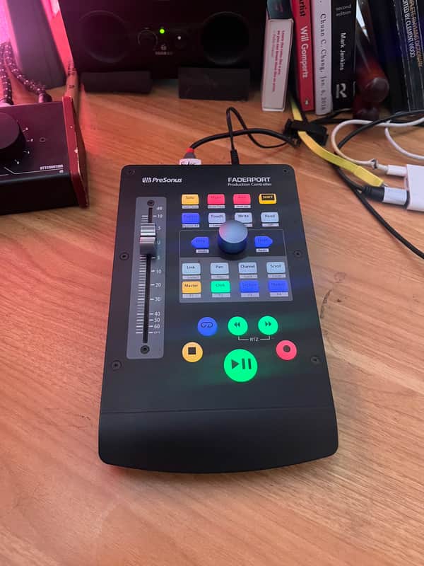PreSonus FaderPort V2 USB DAW Transport Controller with Motorized Fader 2018 - Present - Black image 1