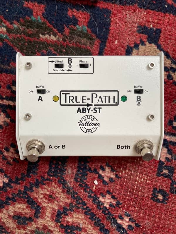 Fulltone Custom Shop True-Path ABY-ST Soft Touch V2 2019 - Present - Black image 1