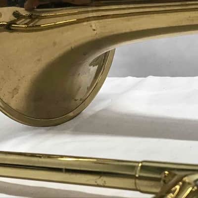 Czechoslovakia Cadet Tenor Brass Trombone, Good Condition, With case/mouthpiece Bild 5