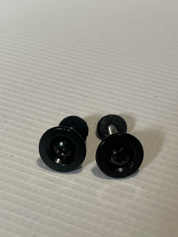2020's Jackson JS32 JS Series Electric Guitar Black Oversize Strap Buttons image 1