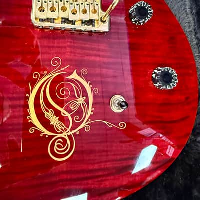 PRS SE Mikael Akerfeldt Electric, Black Cherry with Hardshell Case - Pre Owned image 4
