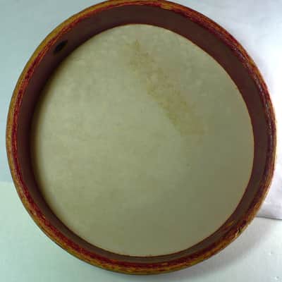 Ludwig 1930's Vintage School Tambourine with Hand Drum image 15