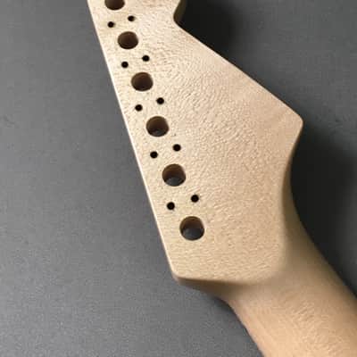 Lefty Custom Order Vintage Modern Spec Warmoth Fender Strat Neck Gloss NOS Relic image 10