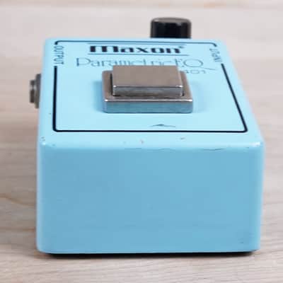 Maxon PQ-401 Parametric Equalizer 1981 Made in Japan MIJ Blue image 2