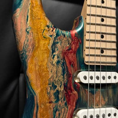 James Tyler  Studio Elite HSS with Boost and 4 toggle switches for advanced pickups settings , USA-2024, Hazmat Shmear image 7