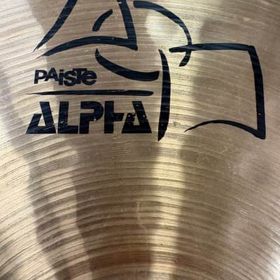 Paiste Alpha 20" Power Ride Cymbal (Used) image 2