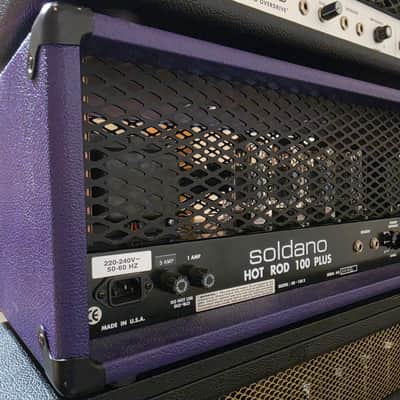 Soldano Hot Rod 100 Plus 1990s - Purple image 10