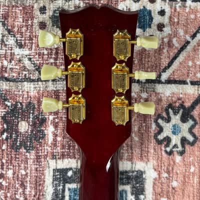 1996 Gibson L4CES Vintage Wine Red Florentine Cutaway Hollowbody Electric Guitar W/ Original Hardshell Case! image 12