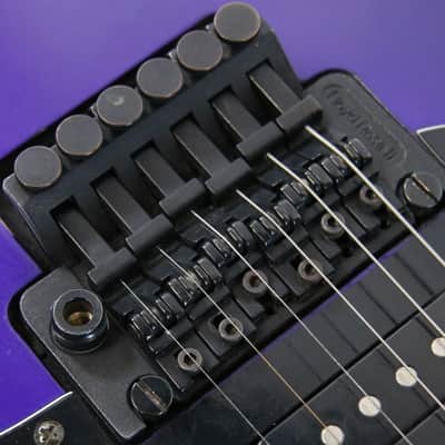 Squier Contemporary Stratocaster HSS with Floyd Rose 1989 Metallic Purple image 14