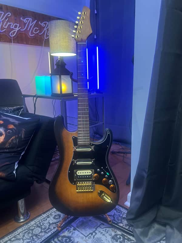 Completely Custom Super Strat image 1