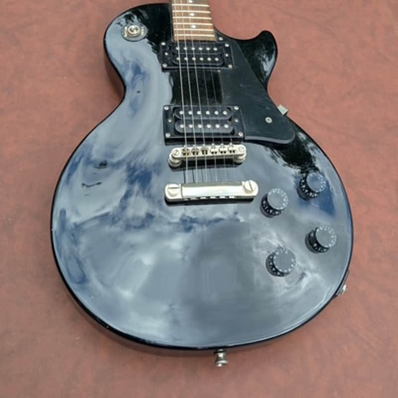 2009 Epiphone Goth Les Paul Studio Pitch Black