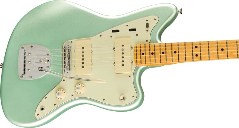Mint Fender American Professional II Jazzmaster Mystic Surf Green Maple Fingerboard w/Case 0113972718