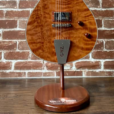 Grez Mendocino Custom, 2020 Quilted OG Redwood Top, Lollar Imperials 5lbs 3oz, NEW, Tortoise Bound Top & Back W/B/W Top of Body Purfling (Authorized Dealer) image 3