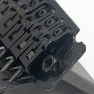 1990s Charvel Fine Tune Tremolo Guitar Bridge – Black (Short Block) image 5
