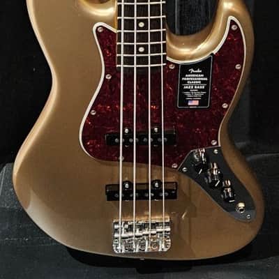 Fender American Professional Classic Jazz Bass - Faded Firemist Gold, Rosewood Fingerboard 2025 image 1