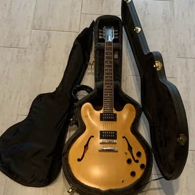 Gibson ES-333 (Exposed Coil) 2004 Rare Quilt Top Natural MINT UNPLAYED image 1