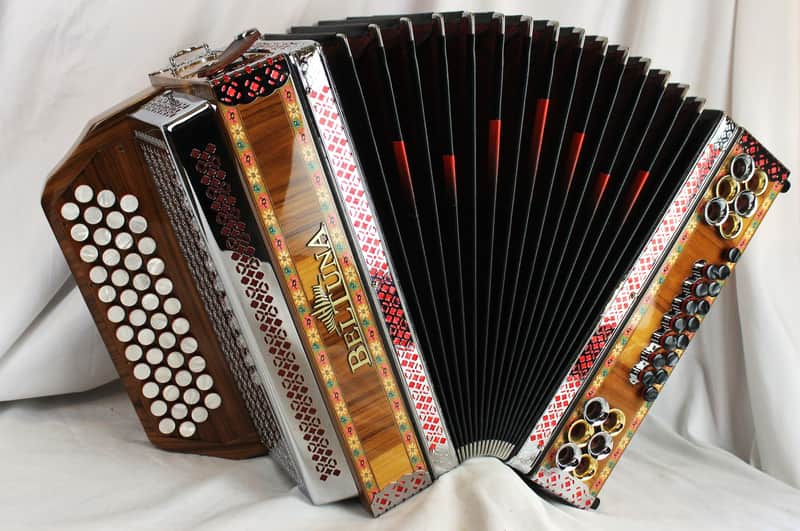 NEW Alpine Rosewood Beltuna Alpstar IV D Luxe Diatonic Accordion MMM Key of FBbEbAb 48 16 image 1
