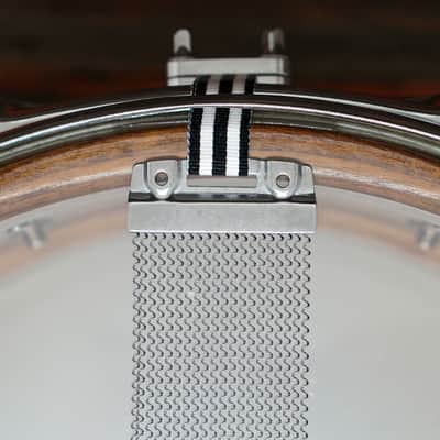 Doc Sweeney 6.5x14" Legend Series Walnut Snare Drum - White Marine Pearl image 8