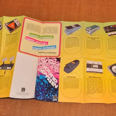 Maestro vintage catalog booklet brochure Fold out brochure includes echoplex, sireco and more! image 5