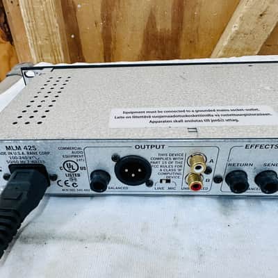 Rane MLM42S Mic/Line Mixer w/Power Cord - tested and working - READ image 10