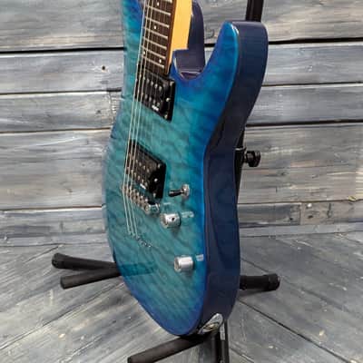 Used Schecter C-6 Plus Electric Guitar with Gig Bag image 6