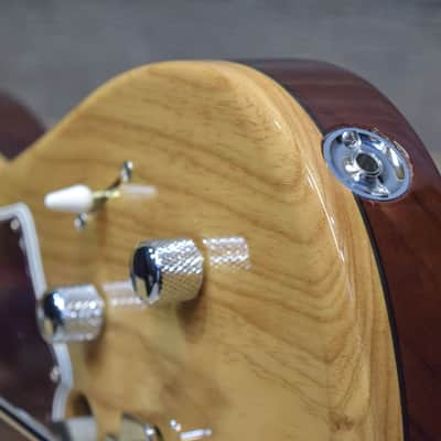 Godin Passion Custom Swamp Ash MN Natural HG Electric Guitar w/Bag #17324140 image 7