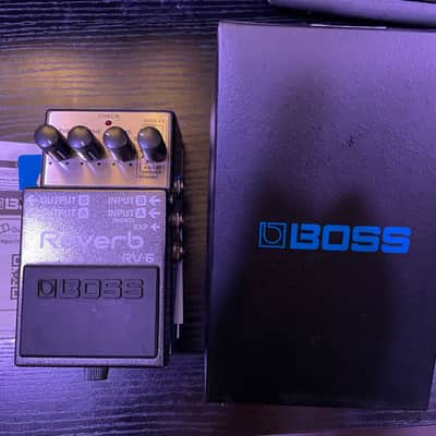Boss RV-6 (B) Reverb 2015 - Present - Silver