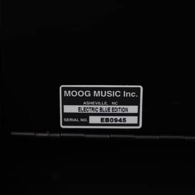 Moog Minimoog Voyager Electric Blue Edition Analog Synthesizer #59445 image 16
