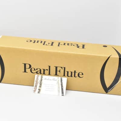 Mint Pearl 795 Elegante Semi-Pro Open Hole Flute Inline G & B Foot Sterling (MSRP $4069.99) image 20