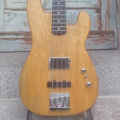 1985 Hoyer Bonfire Bass PJ Korina Body EMGs Hipshot image 10