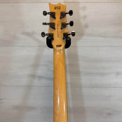 ESP LTD H-101FM Amber Sunburst Flame Maple Electric Guitar 2009 image 9