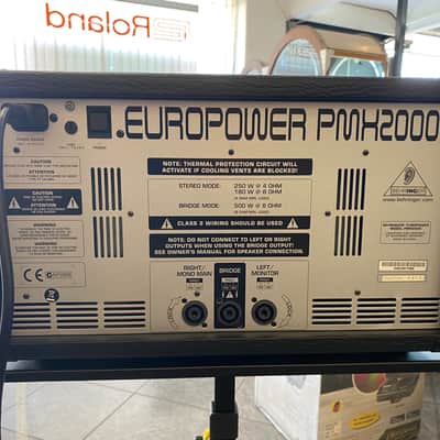 Behringer Europower PMX2000 Powered Mixer (Boxed) – FX Section Fault for Parts or Repair image 4