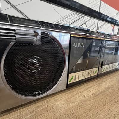 Aiwa CS-W99 Rare Vintage Boombox Partially Working Warranty image 20