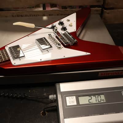Gibson 1967 Mahogany Flying V Reissue w/ Maestro Vibrola Gloss image 7
