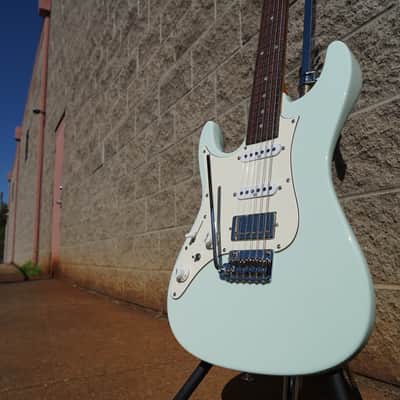 IBANEZ AZ2204NWL MGR Mint Green Left Handed 6-String Electric Guitar w/ Hardshell Case image 6