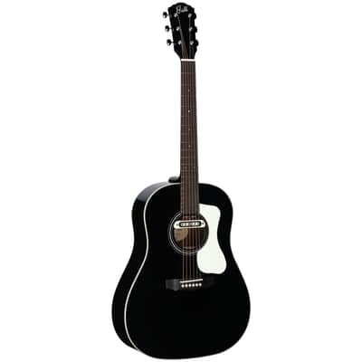 Guild DS-240E Dreadnought Acoustic-Electric Guitar, Black image 2