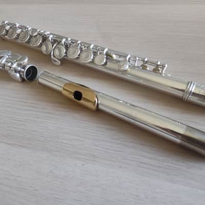 Gemeinhardt 50 Series - Gold Lip Plate Silver Plated image 9