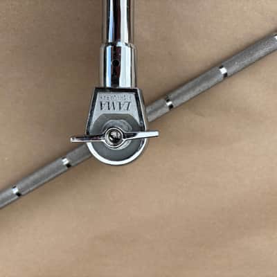 Tama 1980s Titan, long boom arm cymbal stand with multi clamp image 5