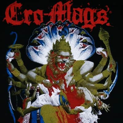 cro - mags best wishes down but not out '89 vintage XS-M tee - nyc hardcore trash punk 2020 hare krisina fugitive image 2