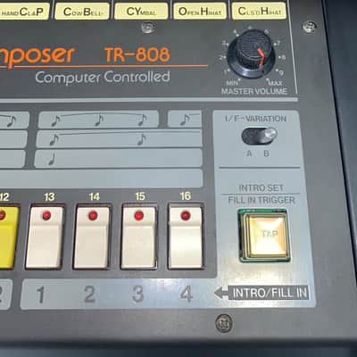 Roland TR-808 Rhythm Composer 1982 - Black image 4