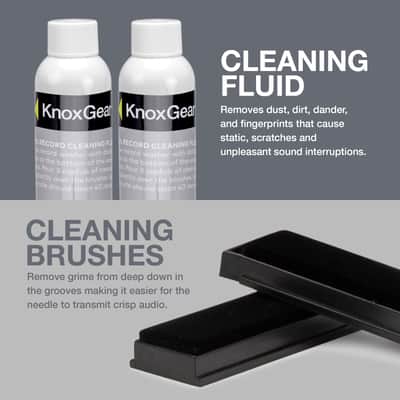 Knox Gear Vinyl Record Cleaning Kit to Reduce Static and Skips imagen 17