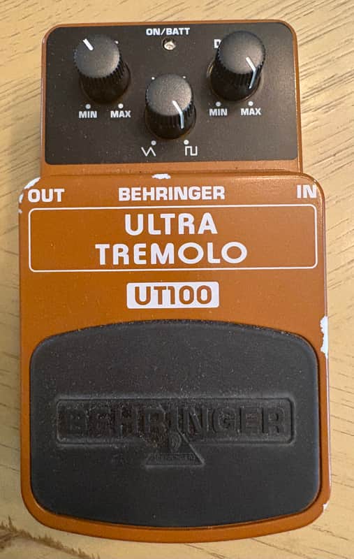Behringer UT100 Ultra Tremolo 2000s - Brown image 1